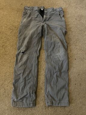 Carhartt fleece lined Work Pants